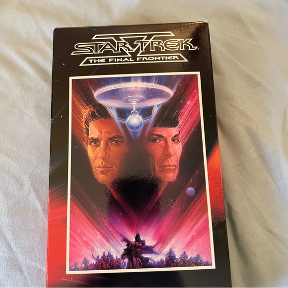 Star Trek Movies I-V 25th Anniversary Collector’s Box VHS 1991 Vintage Sci-fi - Picture 12 of 13
